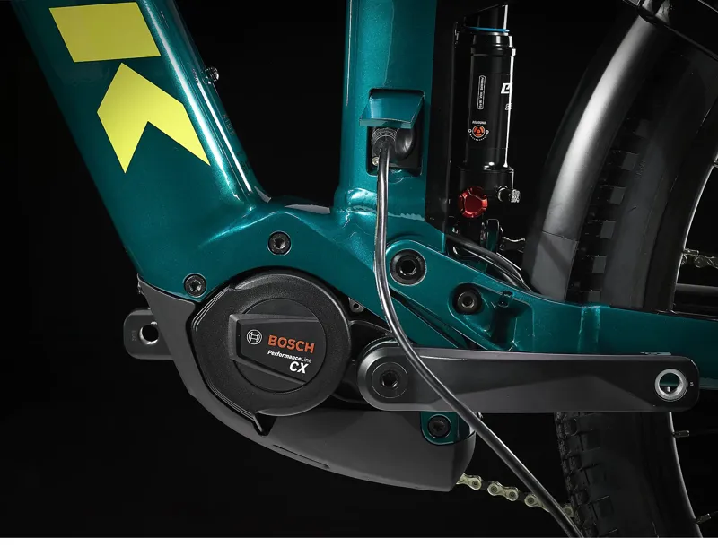 2022 Trek Powerfly FS 4 Equipped eMountain Bike in Dark Aquatic/Black-9